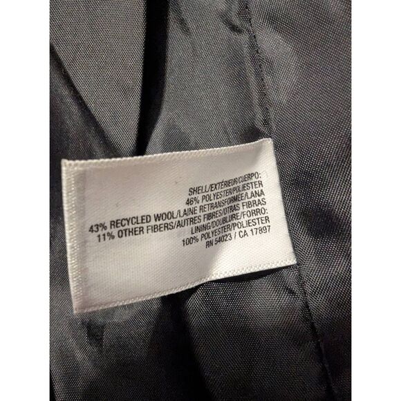 Old Navy Double Breasted Wool Blend Military Style Peacoat - Picture 14 of 15